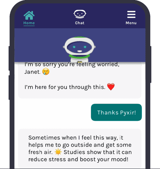 Pyx Health App Chat Feature