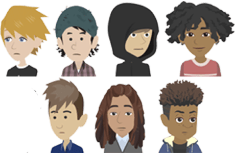 Pyx Health youth avatars