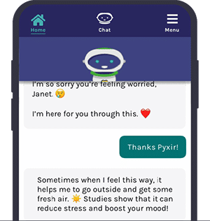 Screencap of Pyxir Chat